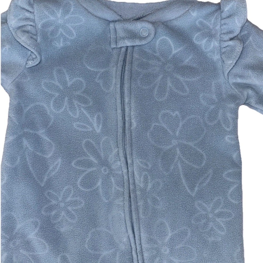 Carter's Kids One Pieces Footies - Pink, Blue, Teal - Picture 6 of 13